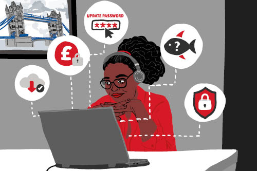 Illustration for safety campaign