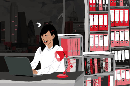 Illustration for safety campaign