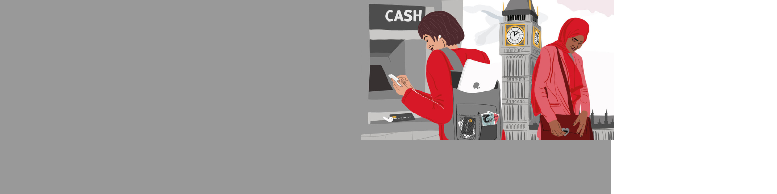 Illustration for Stay City Safe campaign